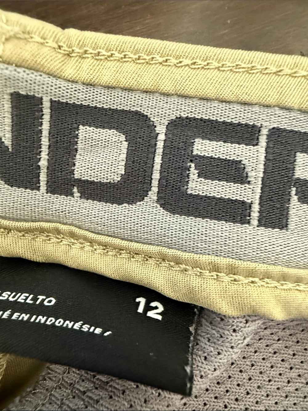 Boys Khaki Stretch Performance Shorts - Picture 7 of 7